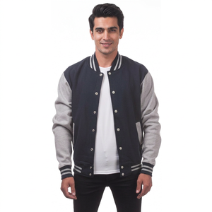 Veste universitaire vintage en laine pour homme, sur mesure, grande taille, OEM, pour l'hiver, style collège, vente en gros - Product Image 1