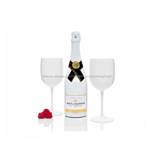 VERRE de champagne en plastique blanc blanc blanc gratuit pour <span class=keywords><strong>Moet</strong></span> <span class=keywords><strong>Chandon</strong></span> - Product Image 1