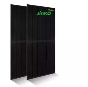 N-tipe sel Mono 395W 400W 410w 420w 425w produk Panel surya hitam semua