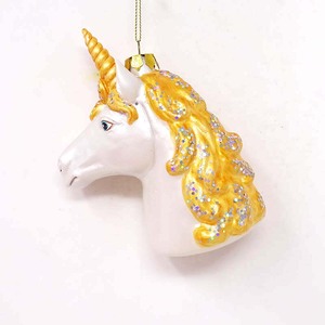 Boules de gros chinoises noël vintage mignon chat jaune pendentif tenant du <span class=keywords><strong>poisson</strong></span> - Product Image 4