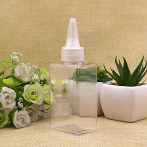 Chai nhựa vuông đầu kim, có thể nạp lại, dùng đựng sữa tắm, dung tích 100ml, 30 cái/lô, chai nhỏ giọt mắt du lịch, chai bóp rỗng - Product Image 4