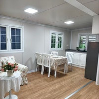 Casa Contenedor Plegable Expandible de Doble Ala Personalizada de Fábrica, Cabaña Modular Prefabricada para Uso en Campamentos de Construcción, Oficinas y Dormitorios