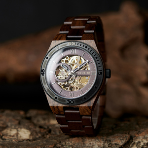 Envío Rápido, Relojes <span class=keywords><strong>de</strong></span> Lujo para Hombre, Reloj <span class=keywords><strong>de</strong></span> Pulsera Mecánico <span class=keywords><strong>BOBO</strong></span> BIRD, Reloj <span class=keywords><strong>de</strong></span> Madera, Regalo Perfecto - Product Image 2