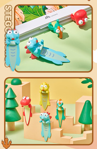 Marque-page en PVC rigide 3D, motif <span class=keywords><strong>animal</strong></span> mignon et amusant - Product Image 6