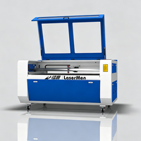 Machine de découpe et de gravure au laser CO2 multifonctionnelle détachable LM-1610-2 pour bois, acrylique, MDF, cuir, publicité, vêtements, personnalisation OEM