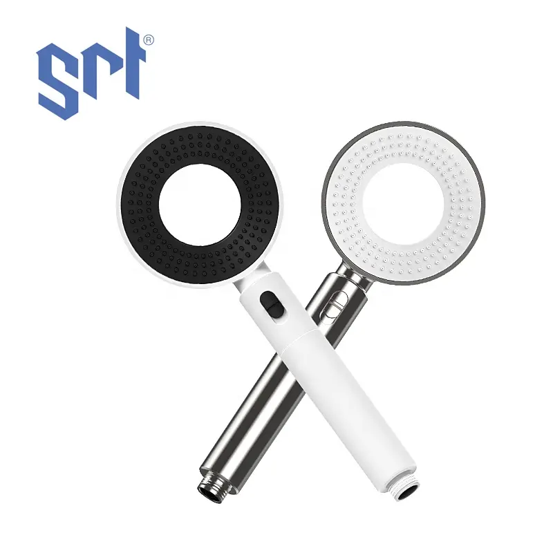 SRT Premium Micro tessuto filtrato soffione doccia portatile, rimuove cloro ad alta pressione di risparmio idrico