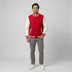 2026 Custom Logo Embroidery <b>Baseball</b> Varsity <b>Jackets</b> <b>for</b> <b>Men</b> Women Wholesale Canvas CollegeBaseballjacket <b>for</b> <b>men</b> - Product Image 1