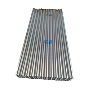 Lastra di copertura zincata rivestita di zinco in acciaio ondulato e zinco - Product Image 6