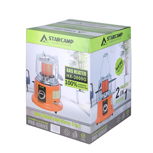 STARCAMP 3000W 2 en 1 al aire libre portátil Patio Gas calentador Estufa de <span class=keywords><strong>hierro</strong></span> de acero inoxidable para barbacoa EQUIPO DE Camping de alta resistencia - Product Image 6