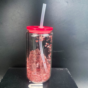 Vente en gros de coupe de météore artisanale en cristal de haute qualité Citrine Gravier <span class=keywords><strong>Étoile</strong></span> <span class=keywords><strong>filante</strong></span> Tasses en verre pour cadeau de vacances - Product Image 4