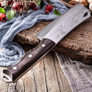 XITUO Couteau de boucher en acier inoxydable à haute teneur en carbone Sharp Full Tang Chopper Couteau à désosser Couteau de camping en plein air Outils de cuisine - Product Image 4