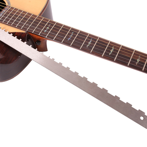 Regla para guitarra, regla de medición para guitarra, regla de acero inoxidable para el mástil de guitarra, regla para el mástil de guitarra eléctrica, bajo y guitarra acústica - Product Image 5