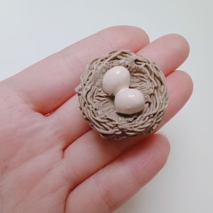 100 Piezas de Mini Nidos de Pájaro de Resina para Manualidades, Decoración, Modelo Hecho a Mano, Miniaturas de Jardín de Hadas, Casa de Muñecas DIY - Product Image 3