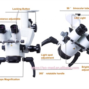 ENT-510 LED Floor Stand Model Series Operation <b>Microscope</b> for ENT DENTAL Surgery - Product Image 4