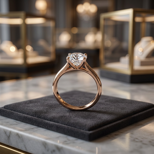 Venta al por mayor desde China: Anillo de compromiso y aniversario de moissanita chapado en oro con diseño de Ankh egipcio hueco de plata 925, certificado GRA, de la marca ILIVER, a la moda para parejas. - Product Image 3