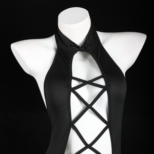 Lemon Story Women's Sexy Backless Strappy Hollow-Out <b>Bodysuit</b> Sailor Uniform Style 8957 - Product Image 2