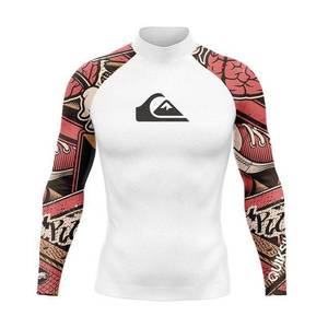 T-shirt de surf vintage pour <span class=keywords><strong>homme</strong></span>, protection UPF 50, séchage rapide, coutures plates à quatre aiguilles, résistant aux déchirures, en Spandex/Polyester 230g, directement de l'usine - Product Image 4