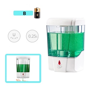 <b>Wall</b> <b>Mounted</b> <b>Automatic</b> 750ml Hand Sanitizer Alcohol Gel <b>Dispensers</b> Con Sensor Liquid <b>Soap</b> <b>Dispenser</b> - Product Image 2