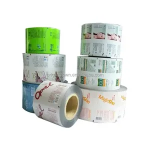 Laminated Material Condom Packaging Plastic Packaging Film For Food Pharmaceutical Use Coated Printed Composite Material