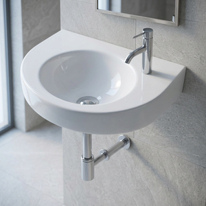 Cheap Price Stone Modern Hand Basin Counter Top Vanity Units <b>Wall</b> <b>Mount</b> Lavabo Bathroom Wash Basin Sink Ceramic Sanitary Wares - Product Image 2