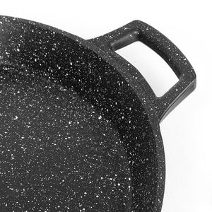 <span class=keywords><strong>Poêle</strong></span> à frire profonde à double poignée avec revêtement en granit Lacor - <span class=keywords><strong>Poêle</strong></span> antiadhésive sans PFOA pour cuisinière à induction/gaz - Product Image 5