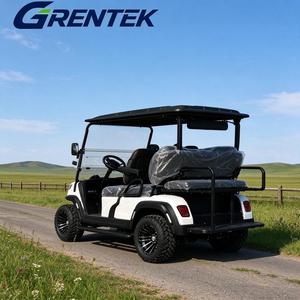 Carrito de Golf Todoterreno de 4 Plazas con Batería de Litio, Buggy Eléctrico con Suspensión Independiente, Pantalla Grande, Audio y Carrocería Personalizable - Product Image 1