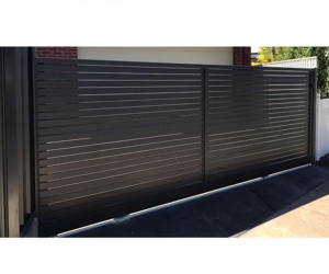 Porte coulissante en métal de sécurité en aluminium à double porte personnalisée en Offre Spéciale avec <span class=keywords><strong>bois</strong></span> traité thermiquement - Product Image 1