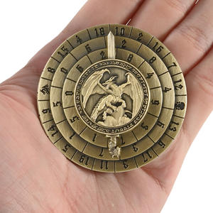 Ensemble de dés du MDN en métal personnalisé du fabricant JUZI-conception de <span class=keywords><strong>donjons</strong></span> de dragon tournant avec logo dés drôles du bout des doigts - Product Image 5