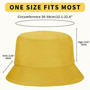 Customizable Summer Fisherman Bucket Hat Unisex Argyle Pattern Hand-Drawn Bows <b>Leaf</b> Daily Use Beach Fishing Outdoor - Product Image 3
