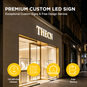 Lettres <span class=keywords><strong>en</strong></span> acrylique pour extérieur, enseigne 3D avec éclairage LED, enseigne personnalisée, logo 3D pour entreprise, panneau d'enseigne personnalisé, enseigne LED personnalisée - Product Image 3