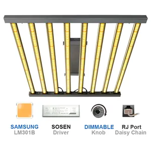 Hydrocultuur 600W Groeien Lamp Kit Beste W Watt Led Grow Light Bar Vervangen Hps Lamp