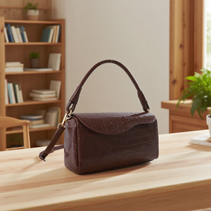 2025 A/W mới sang trọng của phụ nữ bằng sáng chế PU cá sấu nổi túi xách: Tinh tế tinh tế - Product Image 5