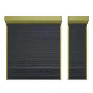 <span class=keywords><strong>Porte</strong></span> de poche coupe-feu en aluminium <span class=keywords><strong>porte</strong></span> de <span class=keywords><strong>placard</strong></span> à volet roulant intérieur vertical avec moteur à traction roulante extérieure - Product Image 6