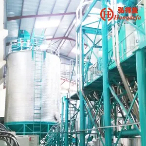 New Design 100 Tons Per Day Maize Grits Mill Machine
