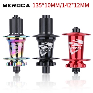 Đùm phanh đĩa xe đạp leo núi MEROCA <span class=keywords><strong>32</strong></span> lỗ, 6 chấu, kín, 5 bạc đạn, dành cho 8/9/10/11 tốc độ, lắp trước/sau - Product Image 2