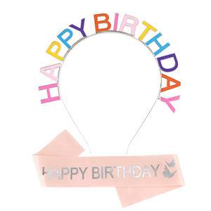 إكسسوارات شعر عالية الجودة بالجملة لأعياد الميلاد، تاج ملكي ملون من السبائك، عصابة رأس للفتيات في أعياد الميلاد - Product Image 4