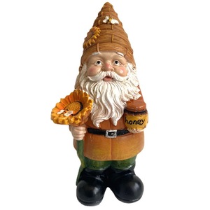 Witt Bees Festival Cadeau Extérieur Jardin Statue en Résine Décorative Artisanat Miniature Nain Figure Nourriture Ornement de Noël Pyramide - Product Image 4