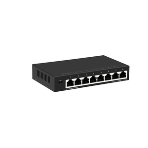 8 cổng <span class=keywords><strong>Gigabit</strong></span> <span class=keywords><strong>Ethernet</strong></span> không được quản lý mạng chuyển đổi Hub với kim loại trường hợp bàn 10/100/1000M <span class=keywords><strong>Ethernet</strong></span> chuyển đổi - Product Image 1
