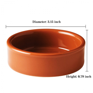 Offre Spéciale : Lots de Plats de Dîner en Céramique Marron Personnalisés – Vaisselle <span class=keywords><strong>Tendance</strong></span> et Confortable pour Crème Brûlée, Assiettes en Argile – Vente en Gros - Product Image 5