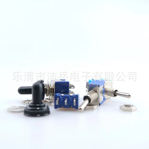 Interruptor de Palanca Leqing Jieyue Electronics MTS-102 16mm 250V IP40 con Pin de Cobre para Aplicaciones E-TEN - Product Image 1