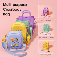 Großhandel Silikon-Schultertasche mit Loch DIY Wasserdichte Damen-Umhängetasche Kinder-Geschenk Werbe-Tragetasche Crossbody-Taschen Handtasche