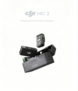 <b>Wireless</b> Lavalier Microphone D JI <b>Mic</b> 2, Professional Condenser <b>Mic</b>, Lightweight, USB & Noise Cancelling - Product Image 1