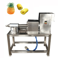 Commerciële Ananas Dunschiller Machine Automatische Ananas Dunschiller Machine Rvs Ananas Dunschiller Machine