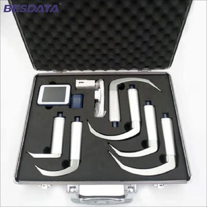 Acero inoxidable Mac 1 2 <span class=keywords><strong>3</strong></span> 4,<span class=keywords><strong>D</strong></span> blade portátil reutilizable video laringoscopios en equipos y accesorios de anestesia - Product Image 6