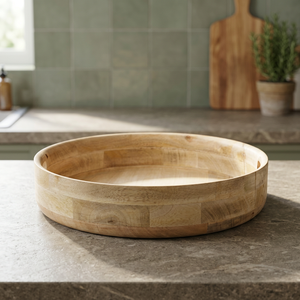 <b>Mango</b> <b>Wood</b> Serving <b>Bowl</b> - Product Image 2