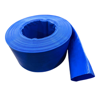Tuyau d'irrigation haute pression en PVC plat de 2,5 pouces, 6 bars, anti-UV, léger, flexible, longueur personnalisable