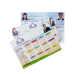 Fridge Magnet Customized Logo Printed Promotional Calendar Cheap Promotional Calendars Polybag Real Estate Flyer for Advertising