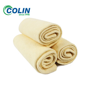 Paño de limpieza para coche, paño de gamuza, toalla de lavado de coches tipo piel de pollo, absorbente, sin pelusas, de secado rápido, forma cuadrada. - Product Image 4