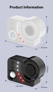 N38 <span class=keywords><strong>2025</strong></span> mới đa chức năng ABS biến tần số cảm ứng LED nhấp nháy siêu âm Chuột <span class=keywords><strong>Repeller</strong></span> - Product Image 4