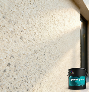 Pintura de Granito con Base de Agua y Acabado de Lichi Premium - Revestimiento de Pared Exterior con Efecto de Piedra de Color Real - Product Image 3